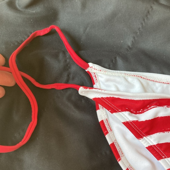 Xhilaration American flag bikini xs padded push-up under wire - Picture 11 of 15